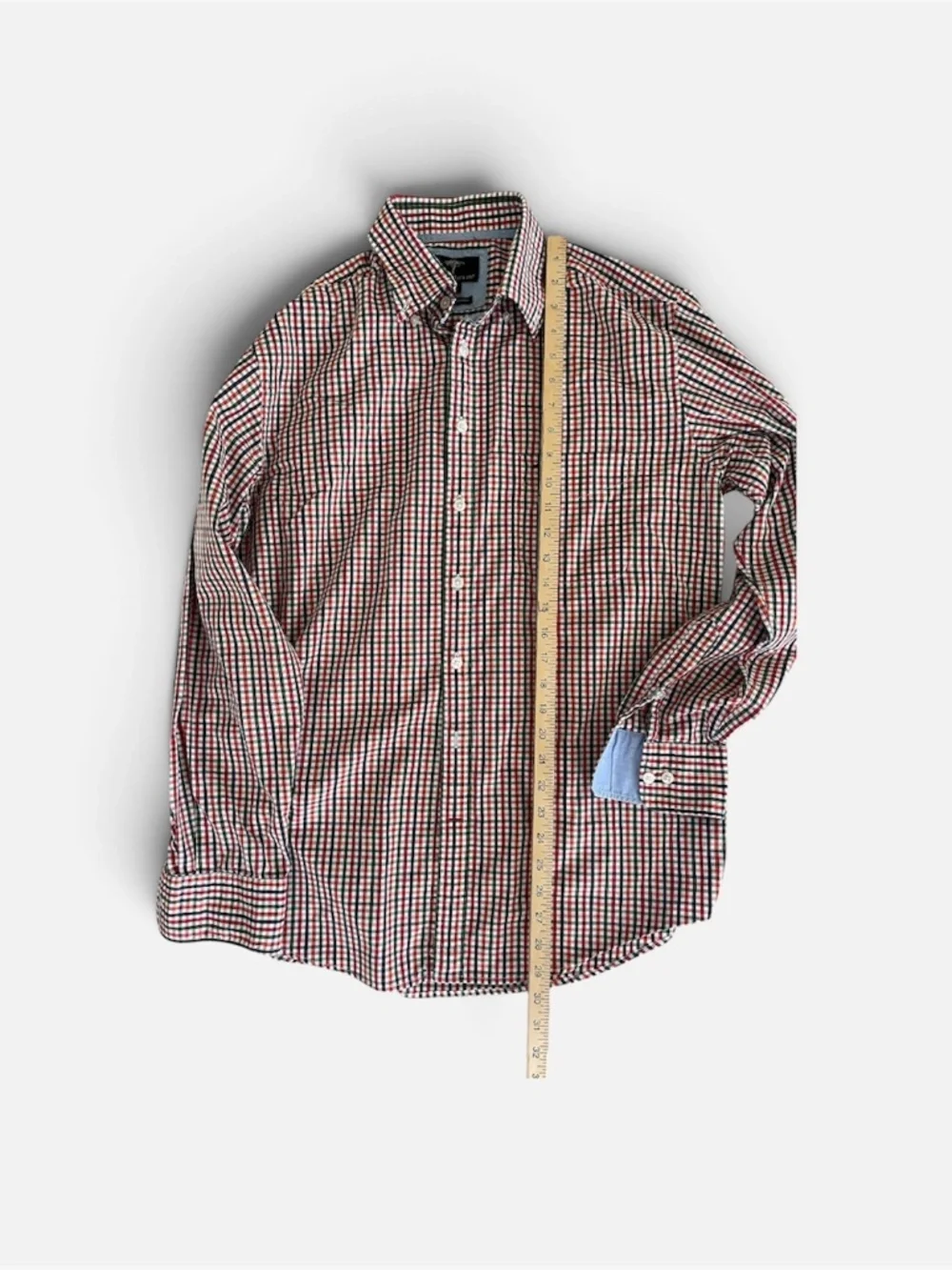 Fynch Hatton men's long sleeve button down shirt size large.
